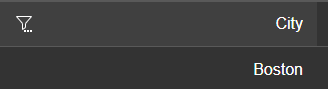 The icon can be placed on the left or right side of the column